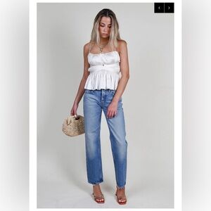 MOUSSY VINTAGE- CHEVAL STRAIGHT-LOW RISE jeans size 24 NWT